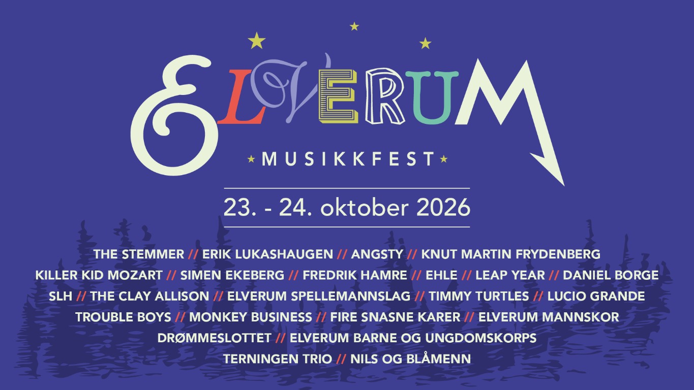 Elverum Musikkfest banner